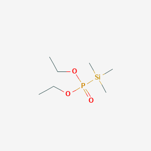 molecular formula C7H19O3PSi B13823699 Diethyl (trimethylsilyl)phosphonate CAS No. 52057-48-4