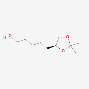 (S)-5-(2,2-dimethyl-1,3-dioxolan-4-yl)pentan-1-ol