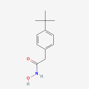 molecular formula C12H17NO2 B13823785 2-(4-tert-butylphenyl)-N-hydroxyacetamide CAS No. 3289-00-7