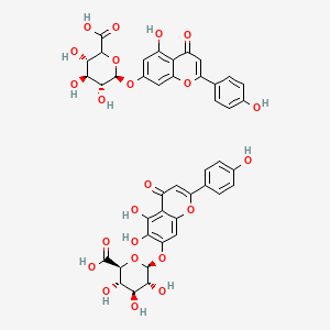 molecular formula C42H36O23 B13823816 Breviscapinun 