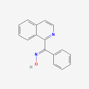 1-Isoquinolinylphenyl-methanone oxime