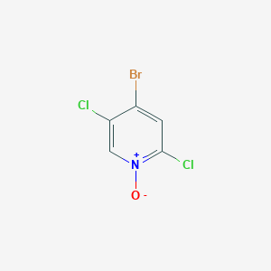 molecular formula C5H2BrCl2NO B1382400 4-溴-2,5-二氯吡啶 1-氧化物 CAS No. 869886-84-0