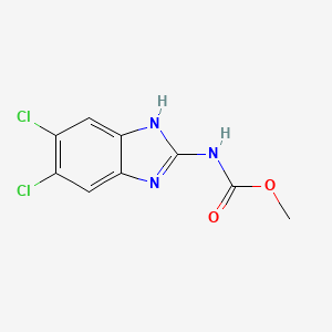 Methyl 5,6-dichloro-1h-benzo[d]imidazol-2-ylcarbamate