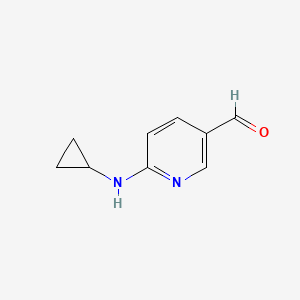 6-(Cyclopropylamino)nicotinaldehyde