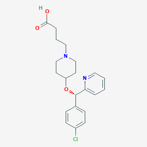 molecular formula C21H25ClN2O3 B138242 贝波他汀 CAS No. 125602-71-3
