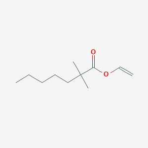 molecular formula C11H20O2 B13824330 Vinylneononanoate 