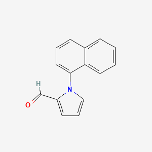 1-(1-Naphthalenyl)-1h-pyrrole-2-carboxaldehyde