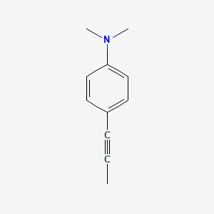 N,N-dimethyl-4-(prop-1-yn-1-yl)aniline