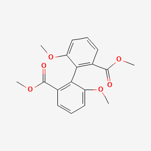 Methyl 3-methoxy-2-(2-methoxy-6-methoxycarbonylphenyl)benzoate