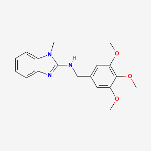 1-methyl-N-(3,4,5-trimethoxybenzyl)-1H-benzimidazol-2-amine