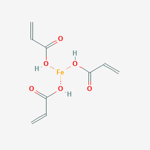 molecular formula C9H12FeO6 B13824438 Iron(III)acrylate 