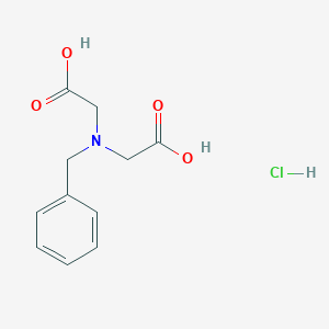 2-[Benzyl(carboxymethyl)amino]acetic acid hydrochloride