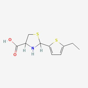 2-(5-ethylthiophen-2-yl)-1,3-thiazolidine-4-carboxylic Acid