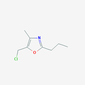 5-(Chloromethyl)-4-methyl-2-propyl-1,3-oxazole