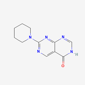 7-(piperidin-1-yl)pyrimido[4,5-d]pyrimidin-4(3H)-one