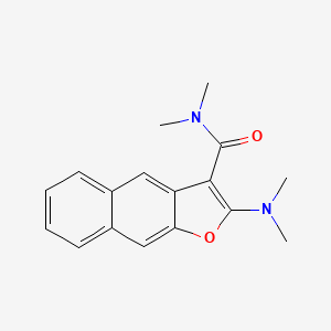 Naphtho[2,3-b]furan-3-carboxamide, 2-(dimethylamino)-N,N-dimethyl-