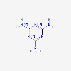 (3,5-15N2)1,3,5-triazine-2,4,6-tri(15N)amine