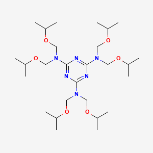 1,3,5-Triazine-2,4,6-triamine, N,N,N',N',N'',N''-hexakis((1-methylethoxy)methyl)-