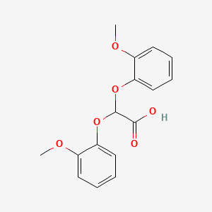 Bis(o-methoxyphenoxy)acetic acid