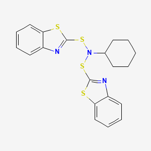 N-(Benzothiazol-2-ylthio)-N-cyclohexylbenzothiazole-2-sulphenamide