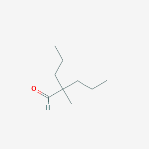 2-Methyl-2-propylpentanal