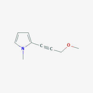 1H-Pyrrole,2-(3-methoxy-1-propynyl)-1-methyl-