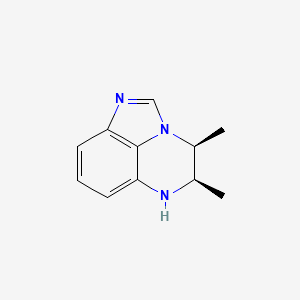 (10R,11S)-10,11-dimethyl-1,3,9-triazatricyclo[6.3.1.04,12]dodeca-2,4(12),5,7-tetraene