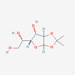 molecular formula C9H16O6 B13824844 (1S)-1-[(3aR,5R,6S,6aR)-6-hydroxy-2,2-dimethyl-3a,5,6,6a-tetrahydrofuro[2,3-d][1,3]dioxol-5-yl]ethane-1,2-diol 