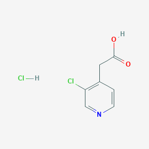 2-(3-Chloropyridin-4-yl)acetic acid hydrochloride
