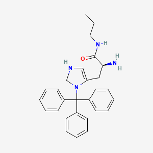 N-Trityl-L-histidine-propylamide