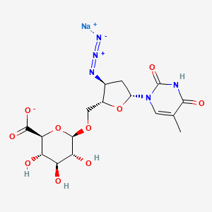 3'-Azido-3'-Deoxythymidine beta-d-glucuronide,sodium salt