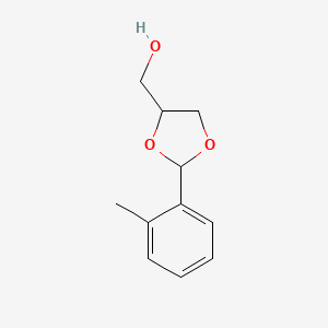 [2-(2-Methylphenyl)-1,3-dioxolan-4-yl]methanol