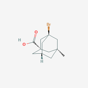 Tricyclo[3.3.1.13,7]decane-1-carboxylicacid,3-bromo-5-methyl-