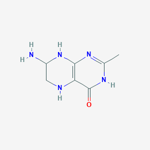 7-Amino-2-methyl-5,6,7,8-tetrahydropteridin-4(1H)-one