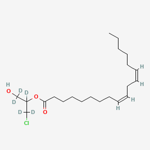 (1-chloro-1,1,2,3,3-pentadeuterio-3-hydroxypropan-2-yl) (9Z,12Z)-octadeca-9,12-dienoate