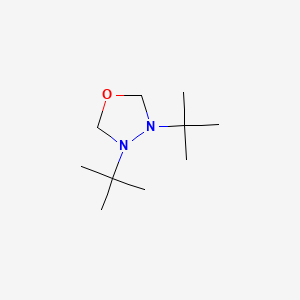 1,3,4-Oxadiazolidine, 3,4-bis(1,1-dimethylethyl)-