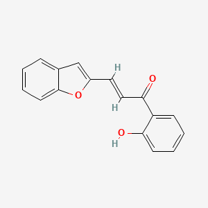 (2E)-3-(1-benzofuran-2-yl)-1-(2-hydroxyphenyl)prop-2-en-1-one