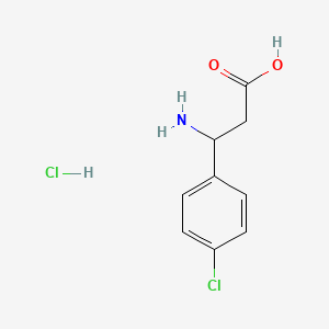 3-amino-3-(4-chlorophenyl)propanoic Acid Hydrochloride