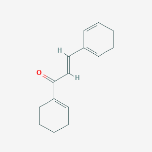 (E)-3-cyclohexa-1,5-dien-1-yl-1-(cyclohexen-1-yl)prop-2-en-1-one