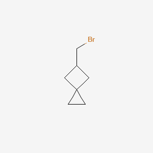 molecular formula C7H11B B1382558 5-(Bromomethyl)spiro[2.3]hexane CAS No. 2090990-22-8