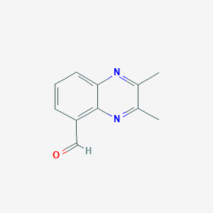 2,3-Dimethylquinoxaline-5-carbaldehyde