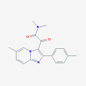 molecular formula C19H19N3O2 B138256 奥沙西泮 CAS No. 400038-68-8