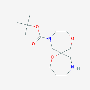 tert-Butyl 1,9-dioxa-5,12-diazaspiro[6.6]tridecane-12-carboxylate