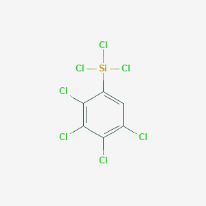 Trichloro(tetrachlorophenyl)silane