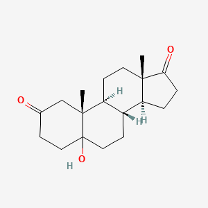 5-Alpha-androstane-alpha-nor-2,17-dione