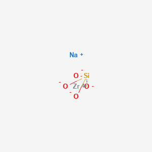 Sodium;zirconium(4+);silicate