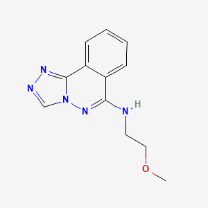 N-(2-methoxyethyl)[1,2,4]triazolo[3,4-a]phthalazin-6-amine