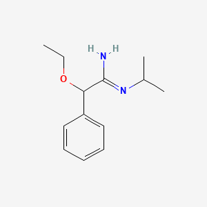 2-Ethoxy-N-isopropyl-2-phenylacetamidine