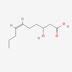 (Z)-3-hydroxydec-6-enoic acid