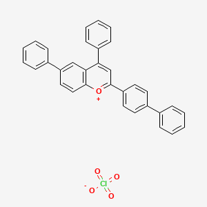 2-(Biphenyl-4-yl)-4,6-diphenyl-pyrylium perchlorate